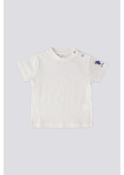 Lisanslı Suspender Overalls Açık Mavi Erkek Bebek Takımı