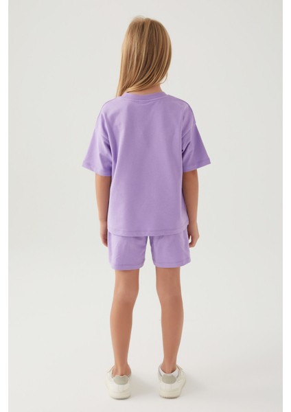 Holiday Lila Kız Çocuk Şort Takım indirimleri