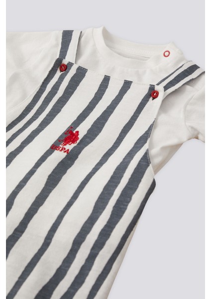 Lisanslı Line Krem Erkek Bebek Takımı modelleri