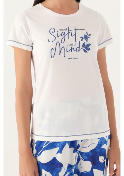 Mind Krem Kadın Kısa Kol Pijama Takımı fırsatları