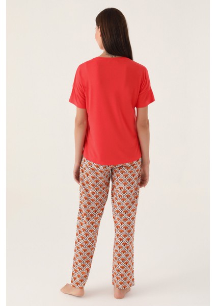 Love Nar Kadın Kısa Kol Pijama Takımı indirimleri