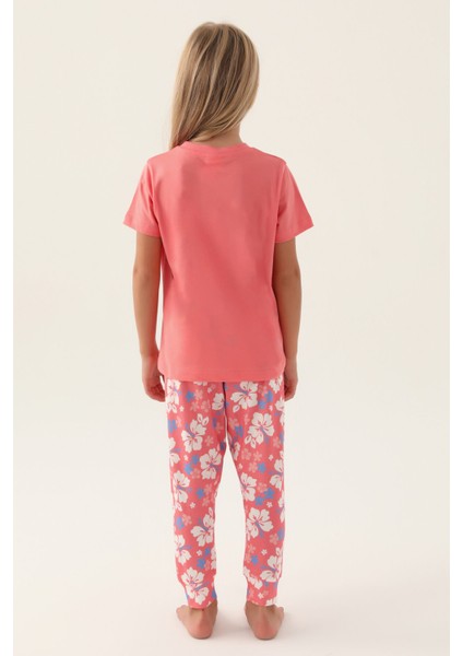 Good Neon Pembe Kız Çocuk Pijama Takımı