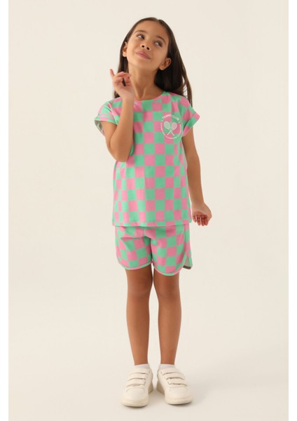 Champion Yeşil Kız Çocuk Şort Takım fiyatları