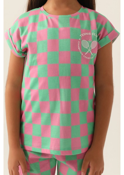 Champion Yeşil Kız Çocuk Şort Takım fırsatları