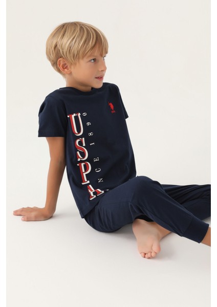 Lisanslı Graphic Lacivert Erkek Çocuk Pijama Takımı fiyatları
