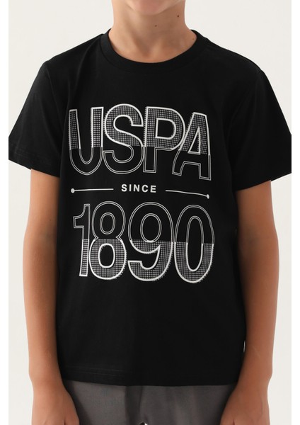 Lisanslı Compartmented Siyah Erkek Çocuk Bermuda Takım fırsatları