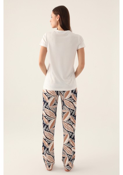 Keep Krem Kadın Kısa Kol Pijama Takımı indirimleri