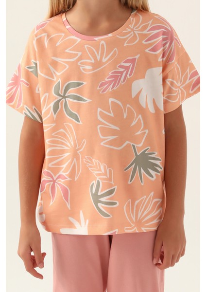 Pink Somon Kız Çocuk Pijama Takımı fırsatları