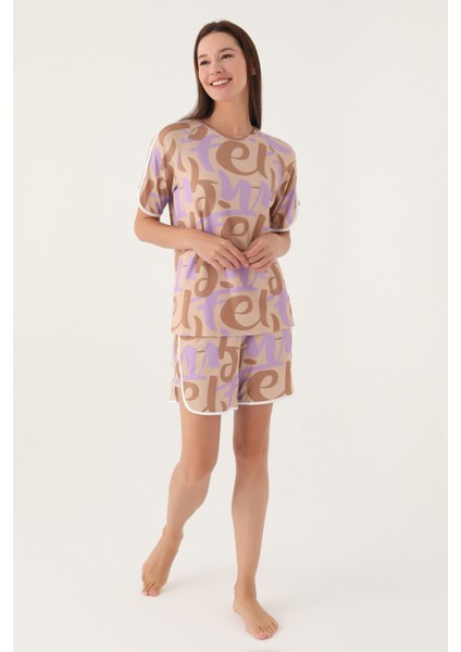 Hand Açık Kahverengi Kadın Şort Takım modelleri