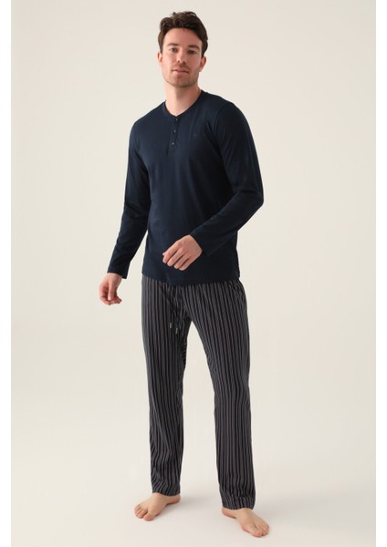 Long Siyah Erkek Pijama Takımı fiyatları