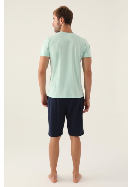 Surfıng Yeşil Erkek Bermuda Takım indirimleri