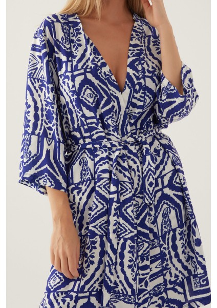Fancy Lacivert Kadın 3lü Kısa Kol Kısa Kol Pijama Takımı indirimleri