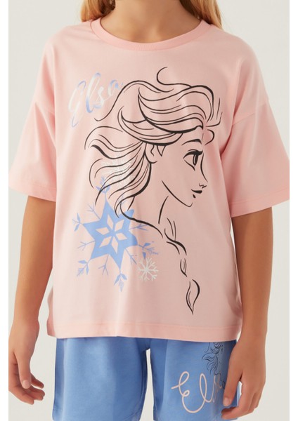 Elsa Somon Kız Çocuk Şort Takım fırsatları