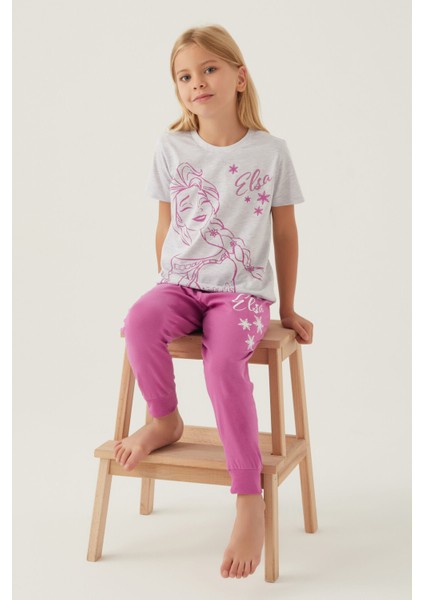 Star Kar Melanj Kız Çocuk Pijama Takımı fiyatları