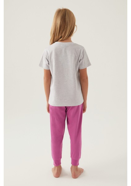 Star Kar Melanj Kız Çocuk Pijama Takımı indirimleri