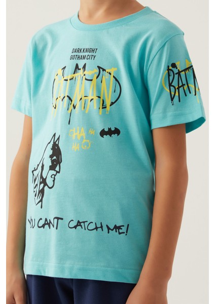 Gotham Turkuaz Erkek Çocuk Bermuda Takım fırsatları