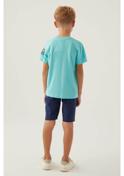 Gotham Turkuaz Erkek Çocuk Bermuda Takım indirimleri