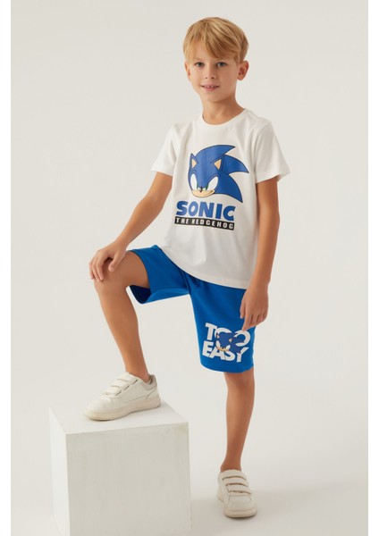 Hedgehog Krem Erkek Çocuk Bermuda Takım fiyatları