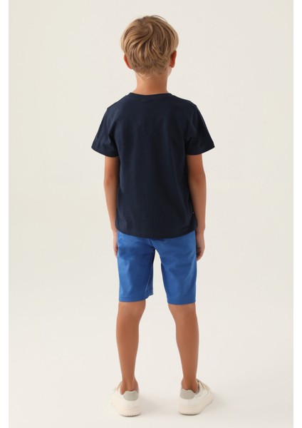 Soccer Lacivert Erkek Çocuk Bermuda Takım indirimleri