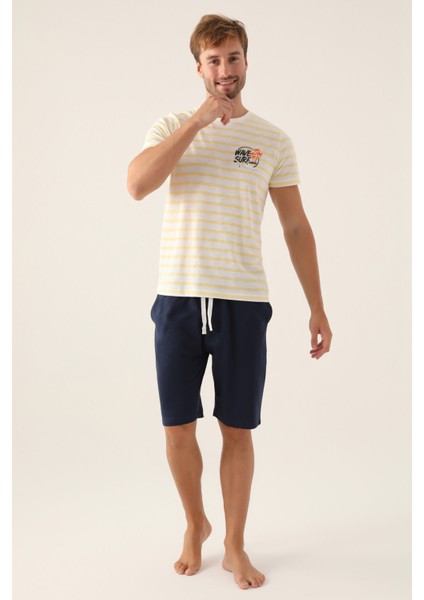 Sure Beyaz Erkek Bermuda Takım modelleri