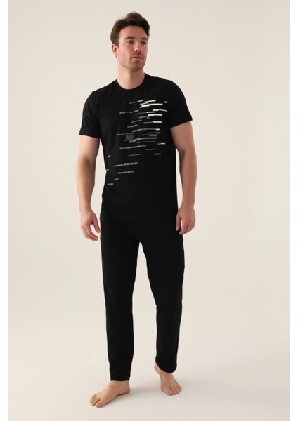 Symmetry Siyah Erkek Pijama Takımı fiyatları