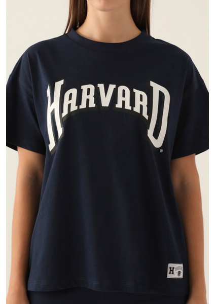 Patterned Lacivert Kadın T-Shirt fırsatları
