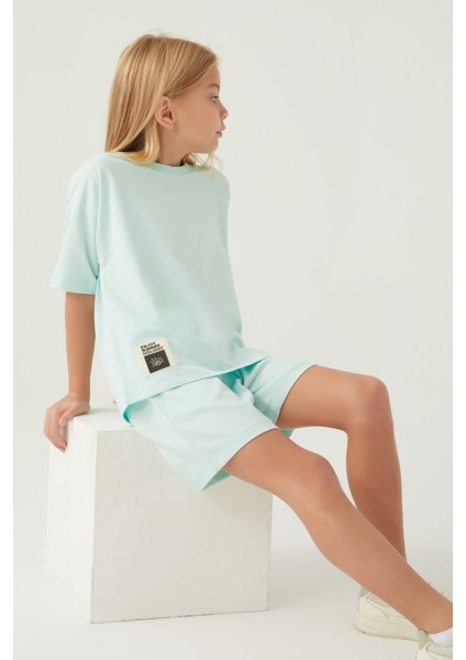 Holiday Yeşil Kız Çocuk Şort Takım modelleri