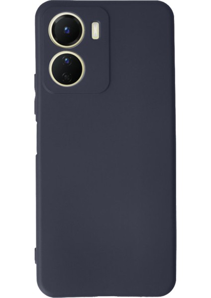 Vivo Y16 Kılıf First Silikon - Lacivert 300099