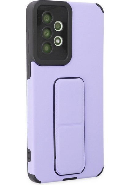 Samsung Galaxy A33 5g Kılıf Mega Standlı Silikon - Lila 300099 fiyatları