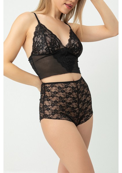 Dantelli Fantezi Şortlu Bralet Takım indirimleri