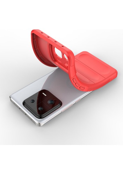 Xiaomi 13 Kılıf Optimum Lens Çerçeveli Silikon Kapak modelleri