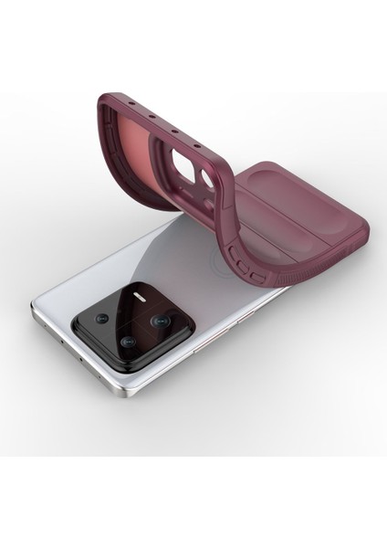 Xiaomi 13 Kılıf Optimum Lens Çerçeveli Silikon Kapak modelleri