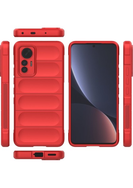 Xiaomi 12 Lite Kılıf Optimum Lens Çerçeveli Silikon Kapak fiyatları