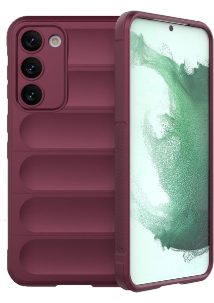 Samsung Galaxy S23 Kılıf Optimum Lens Çerçeveli Silikon Kapak