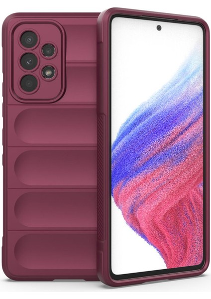 Samsung Galaxy A73 5g Kılıf Optimum Lens Çerçeveli Silikon Kapak