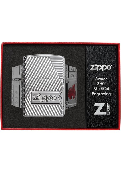 29672 Zippo Bolts Design Lighter Çakmak