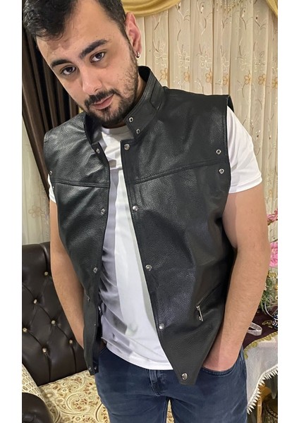 Gerçek Deri Tarz Hakiki Deri Yelek modelleri