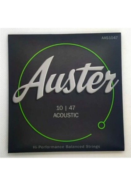 AAS1047 Takım Tel Akustik Gitar Teli 10-47