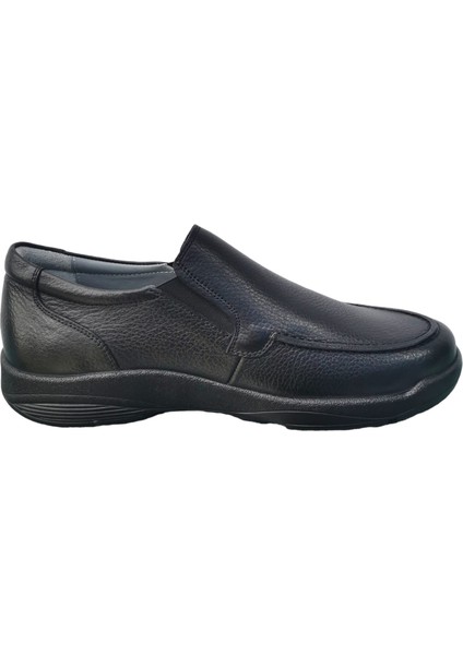 Siyah Bağsız Erkek Ayakkabı modelleri