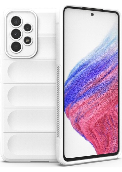 Samsung Galaxy A73 5g Kılıf Optimum Lens Çerçeveli Silikon Kapak