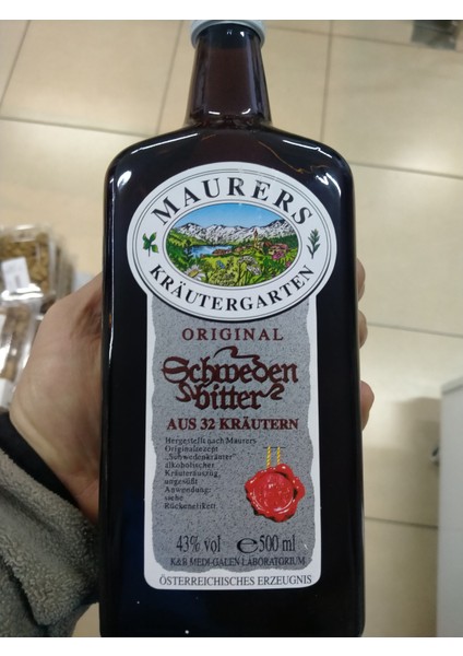 İsveç Şurubu 500 ml