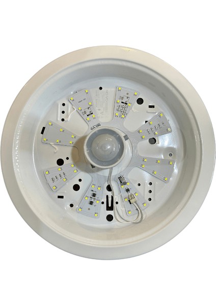 18W Ledli (Beyaz Işık) 360 Derece Sensörlü Tavan Armatürü NV003