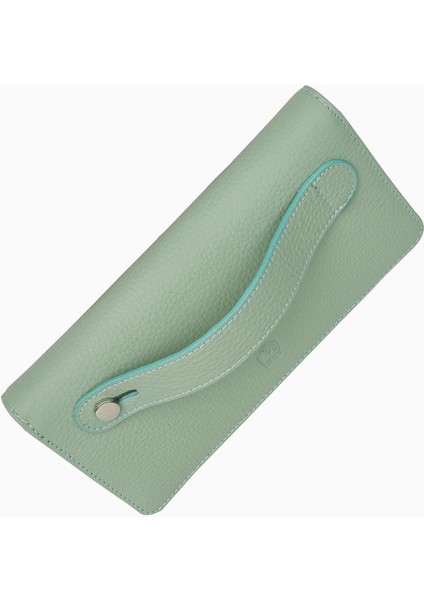 Cüzdan, El Yapımı Deri Erkek Cüzdan Kartlık, Deri Bag Kadın Cüzdan İnce Kartlık, Küçük Erkek Kartlık,Deri Mekanizmalı Erkek Kartlık Cüzdan 804 - Yeşil fırsatları