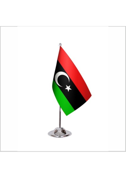 Libya Tekli Masa Bayrağı