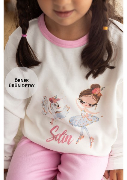Isme Özel Erkek Çocuk Pijama Takımı %100 Organik Pamuk