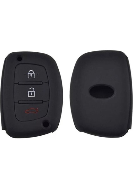 Hyundai Bayon Elantra Accent IX35 I10 I20 I30 I40 Tucson Sustasız Model Anahtar Kılıfı