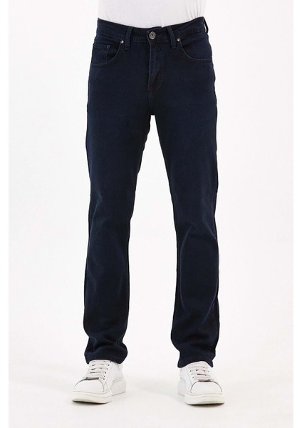 Digital Jeans Fermuarlı Yüksek Bel Lacivert Kot Pantolon fırsatları