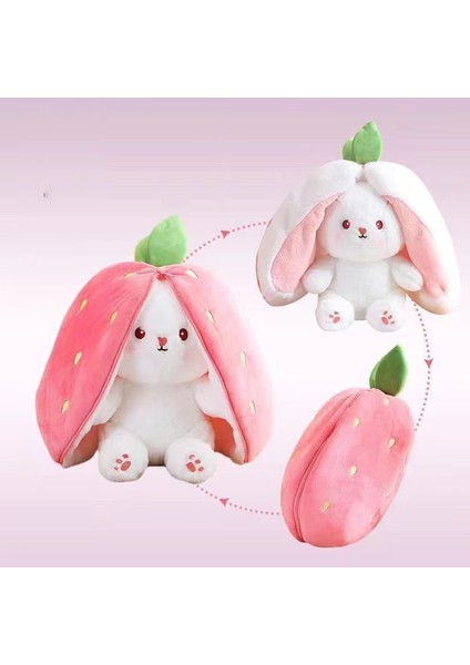 Tavşan Figür Peluş Oyuncak - Kırmızı (Yurt Dışından) fiyatları