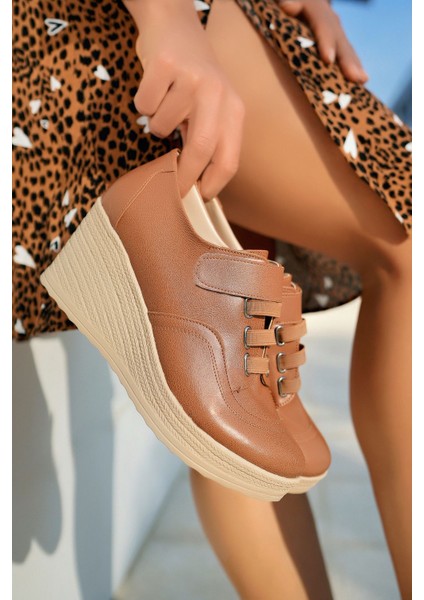 Dolgu Topuk Taba Cilt Ayakkabı indirimleri