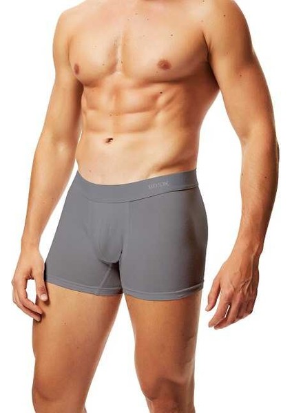 Modal Elastan Soft Boxer Tekli